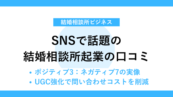 結婚相談所を開業しても儲からない状況を打破する戦略